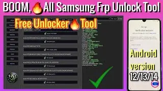 Finally All Samsung Frp🔥👉No Online Free Tool Unlock Frp All MTK Mobile