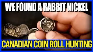 LEGENDARY SCORE!! COIN ROLL HUNTING CANADIAN NICKELS!!!