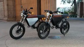 72V ONYX RCR Electric Motorbikes :: Powering Uphill at Twilight in SF