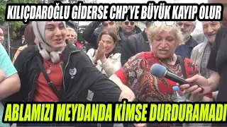 Bu Saçı Değirmende Ağartmadım Diyen 63 Yaşındaki Ablamız Meydanda Durdurulamadı