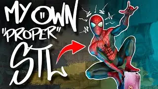 I Made My Own Spider Man Statue