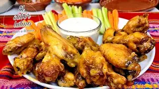 🔴Alitas de Pollo Mango Habanero🥭💥 |Fáciles y Ricas =El sabor latino