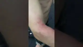 Убился. Ужасные дороги Алматы.