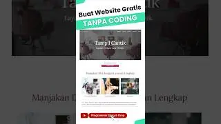 Cara Buat Website Gratis #buatwebsite #websiteai