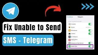 How To Fix Unable To Send SMS In Telegram !
