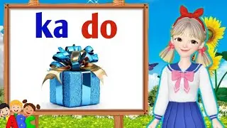 Belajar membaca dua suku kata || belajar membaca untuk anak tk paud