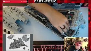 Imperial Star Destroyer Complete! | darthpicnic on #Twitch