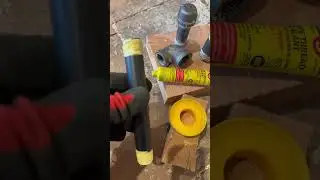 tape or paste or both???  #workndirt #plumbing