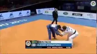 Judo Grand Prix Jeju 2013: Robin PACEK (SWE) - Alexios NTANATSIDIS (GRE) Bronze [-81kg]