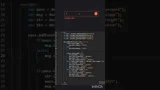 strong password strength || JavaScript #ibrahimcodes1#mycodes#code#short#viralshort #codinglove#c