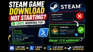 How To Fix Steam Game Download Not Starting (100% Working Fix) | SteamTools Download Issue