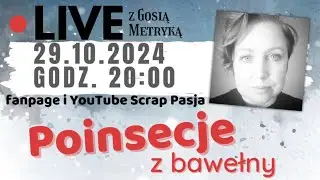 Poinsecje z bawełny