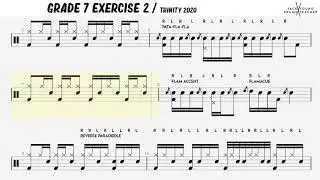 Grade 7 Exercise 2 - Trinity Drums 2020