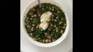 ОКРОШКА ИЗ ДВУХ ВИДОВ КОЛБАСЫ 🥒🥔 #shorts
