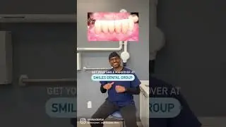 Smile Makeover with Porcelain Crowns