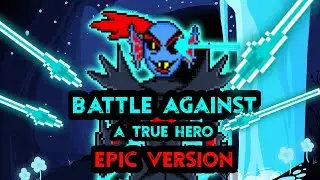 Undertale-98-Battle Against a True Hero EPIC VERSION-GarageBand Music Video
