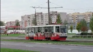 Витебский трамвай. РВЗ-6М2, АКСМ-62103,  АКСМ-60102, 71-605, 71-608КМ