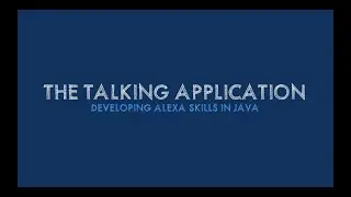 Developing Alexa Skills in Java