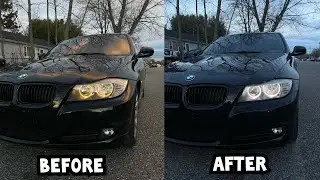 BMW E90 LED Angel Eyes