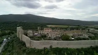 Castello Monteriggioni in der Toskana