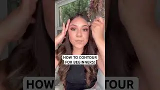 HOW TO CONTOUR FOR BEGINNERS! ✨ | #makeup #makeuptutorial #makeupforbeginners #contour #maquillaje