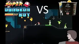 Super Dungeon Boy vs Coffee Yogurt - Game vs Food: Episode 1