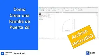 #REVIT Como crear una Familia de Puerta 2d