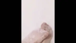 sexy swimwear 💦 💙 💦 shower in Pantyhose