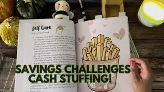 Savings Challenges Cash Stuffing | Fry-Yay is Back! | Fun Sized Savings Challenges