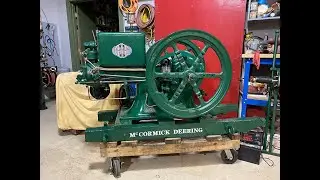 Hit And Miss - Restoring a McCormick Deering 6 HP Type 'M' Engine - Part 5  Will it Start?