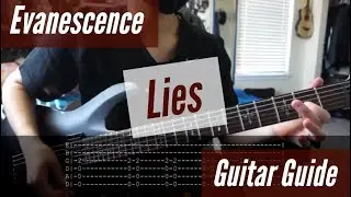 Evanescence - Lies Guitar Guide