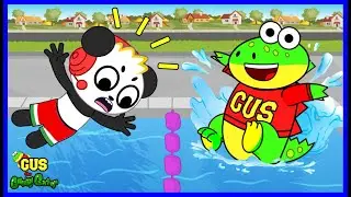 POOL CHALLENGE! Fun Outdoor Swimming Activity and Pool Games for Kids!!