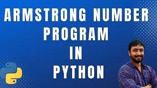 Armstrong Number Program in Python in Hindi