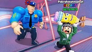 I SPEED UP BY +1 EVERY SECOND AND RESCUED THE BRAINROTS FROM PRISON! 👮 - Roblox