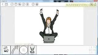 Урок Sparkol 3: Как сделать рисованное видео или Doodle видео. Работаем в программе (1 часть).