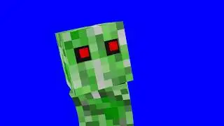 Free blue screen Effect ep24 (Creeper)