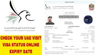 How to Check UAE Visa Status Online. Check Validity Expiry Date With Passport Number