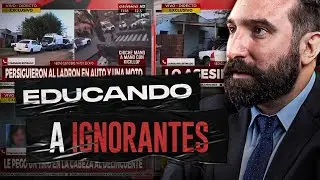 Francisco Oneto educa a ignorantes en TV