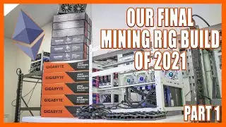 Our Final Build of 2021 - 12 GPU RX 6600 AMD Mining Rig Build (Part 1)