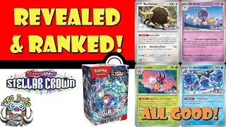 Stellar Crown PreRelease Promos Revealed and Ranked! They're All Good! (Pokémon TCG News)