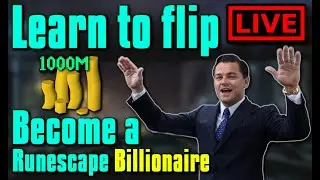 Learn to Flip in OSRS LIVE! - Flipping Guide / Money making - Stream 