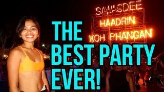 Thailand Nightlife | The best party that I experienced | Full Moon Party