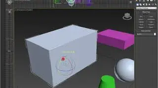 3ds Max   move, rotate, scale objects