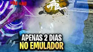 VEJA COMO ESTOU JOGANDO NO EMULADOR EM APENAS 2 DIAS DE TREINO - FREE FIRE