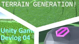 TERRAIN GENERATION in my Unity Game! | Devlog #4