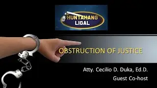 OBSTRUCTION OF JUSTICE