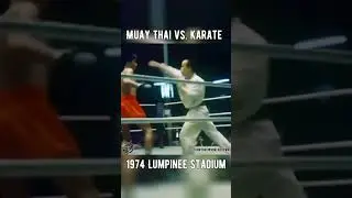 Muay Thai vs. Karate 1974 Showdown: Nongkhai vs. Monoe