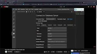 How to Run PostgreSQL in Visual Studio Code
