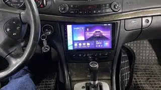 Mercedes w211 головное устройство Android и установочный комплект