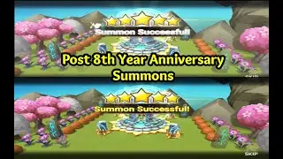[Summoners War] Post 8th Year Anniversary Summons + BONUS scene